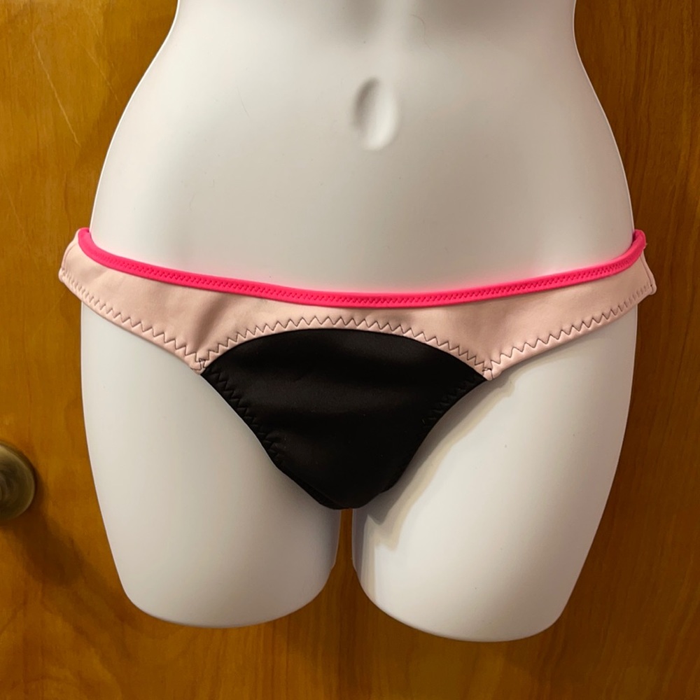 Victoria’s Secret Neoprene bikini bottoms. Small